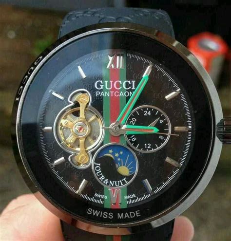 gucci watch men swiss made|gucci pantcaon swiss made watch.